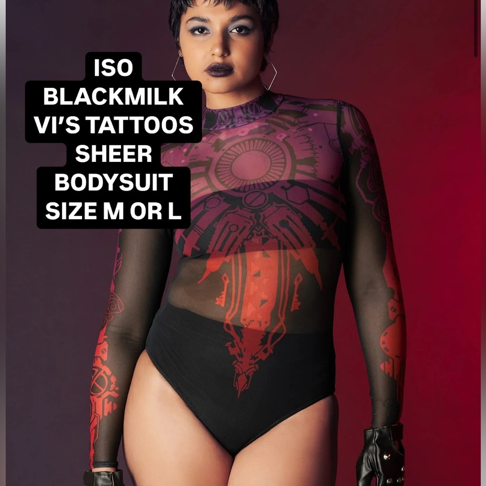 BLACKMILK ARCANE VI’S TATTOOS BODYSUIT (ISO)